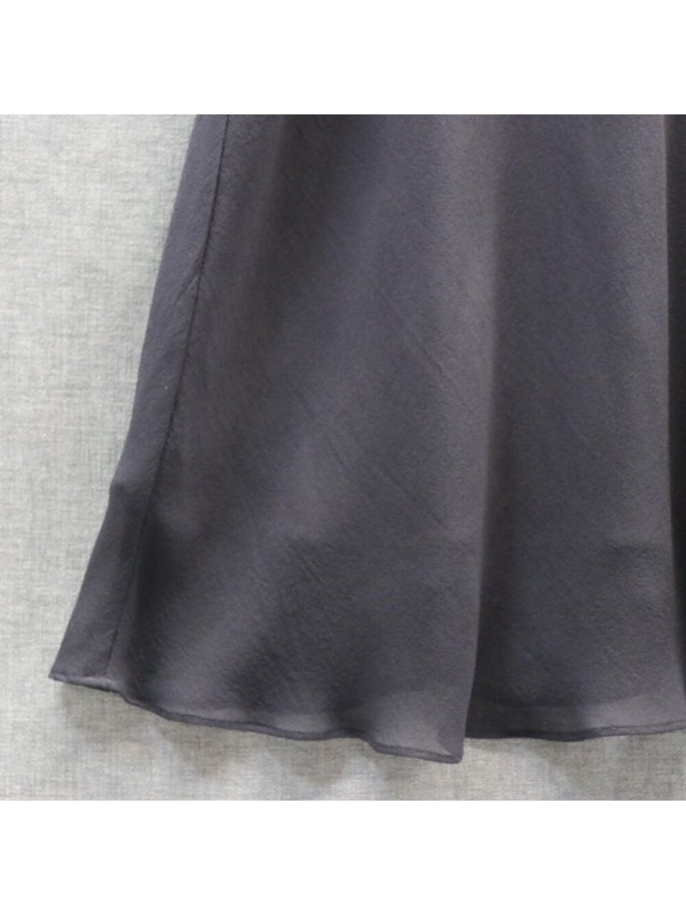 NWOT Vintage Simply Silk Black 100% Silk 90s Midi Slip Dress Med/Large Deadstock - Picture 8 of 14